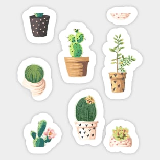 Cute Cacti Sticker